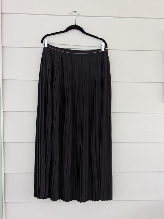 aerie Dresses & Skirts - aerie Balletcore Maxi Skirt, Black Pleated, XL